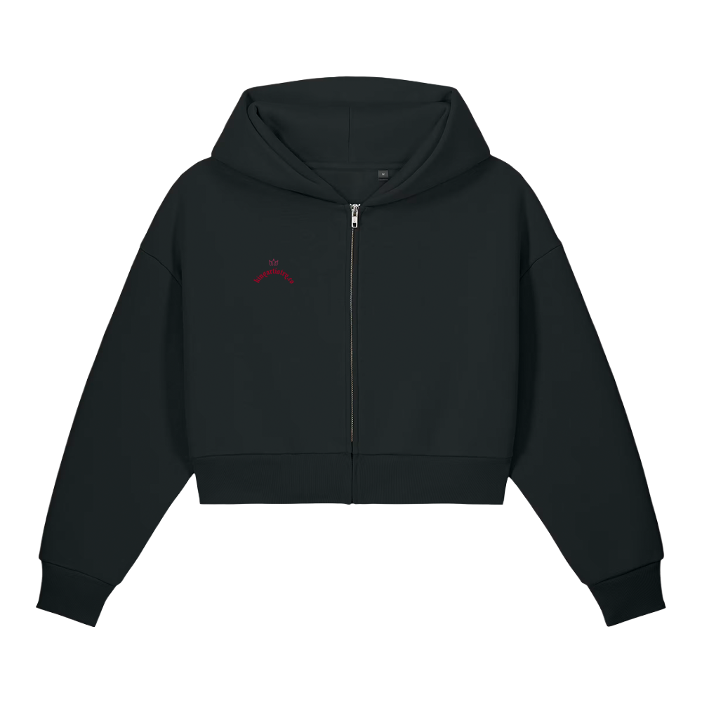 Unisex sculpted heavyweight Zip Hoodie | Space