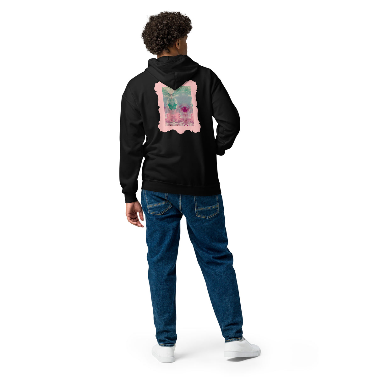 Unisex lovers zip hoodie